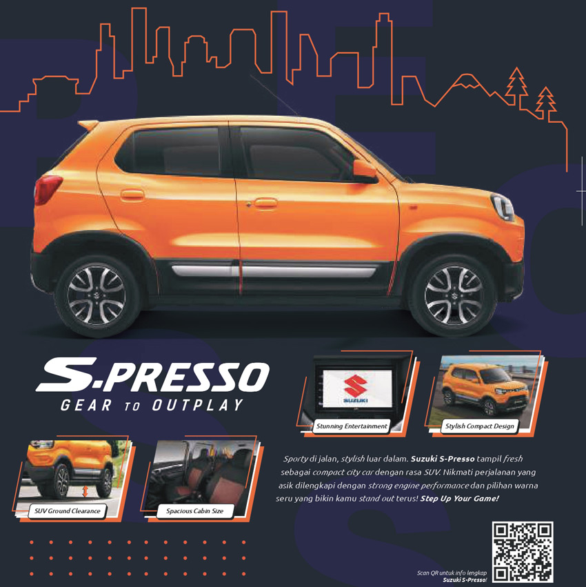 S Presso Mobil Suzuki Lombok Promo DP Rendah Angsuran Ringan